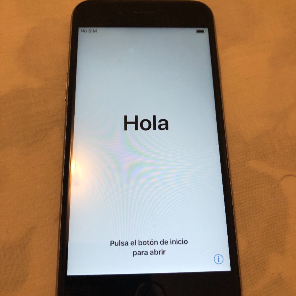 iPhone 6s silver color USED